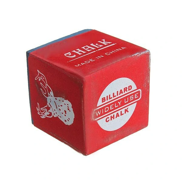 Billiard Cue Tip Red/Blue Pool Snooker Chalk - Brand Model X - Image 3